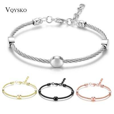 Length Adjustable Chain Bracelets Jewelry With Extention Fashion Summer Stainless Steel Women Accessories Bracelet Bangles