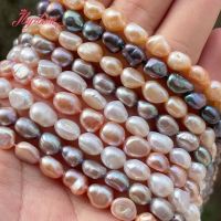 7-8mm Freefrom Baroque High Punch Freshwater Pearl Stone Loose Beads 14.5 for DIY Elegant Necklace Bracelet Charm Jewelry Making