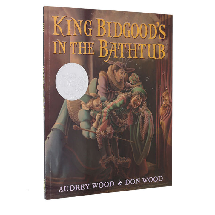 สมุดภาพภาษาอังกฤษของking-bidgoodในอ่างอาบน้ำต้นฉบับking-bidgoodในอ่างอาบน้ำหนังสือเด็กรายการหนังสือเหลียวcaixingรางวัลkedikeทำงานหนังสือภาพภาษาอังกฤษสำหรับเด็กอายุ3-9ปีปกอ่อน