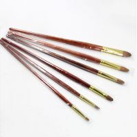 6pcs/Set tribute Article weasel hair paintbrush gouache water color brush oil paint brush artist acrylic paints Art Supplies Drawing Painting Supplies