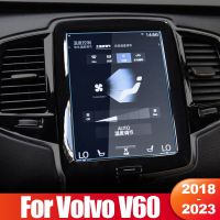 For Volvo V60 V 60 2018 2019 2020 2021 2022 2023 Tempered Glass Navigation Screen Film Rear Climate A/C Screen Film Accessories