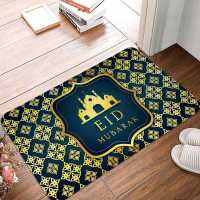 Welcome Mat Islam Style Eid Ramadan Kareem Printed Entrance Doormat Soft Anti-slip Bedroom Balcony Area Rug Living Room Carpet