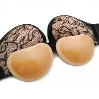 ผู้หญิงที่มองไม่เห็น Padding Magic แทรกฟองน้ำ Breast Push Up Pads ชุดว่ายน้ำซิลิโคน Pad Cover บิกินี่ Patch