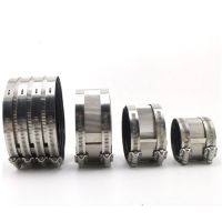 ▫✕ﺴ 2 inch 3 inch 4 inch 5 inch 201 stainless steel tube bundle strong hose clamp for drainage