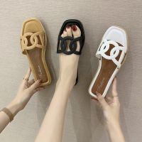 Womens Flat Sandals Beach Slippers non slip Shoes Ready Stock