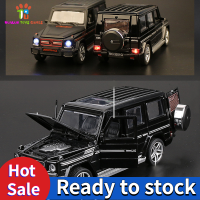 Hualun Toys อัลลอยรถรุ่นเครื่องประดับเข้ากันได้สำหรับ Brabus G จำลองดึงกลับรถของเล่นของขวัญเด็กสำหรับวันเกิด