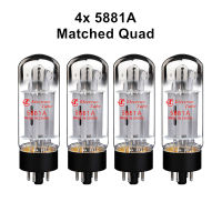 4Pcs/2Pcs/1Pcs Dawn Mached Quad Dawn 5881A ShuGuang เครื่องขยายเสียงสูญญากาศหลอดวาล์ว Preamplifier เสียง6L6 6L6GC 6L6WGC 6P3S 6L6WGB 5881WXT เสียงอุปกรณ์