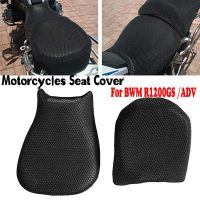 2pcs/set Motorcycle Seat Cover Breathable Cooling Mesh Fit For BMW R1200GS R 1200 RS LC ADV Adventure 2006-2018