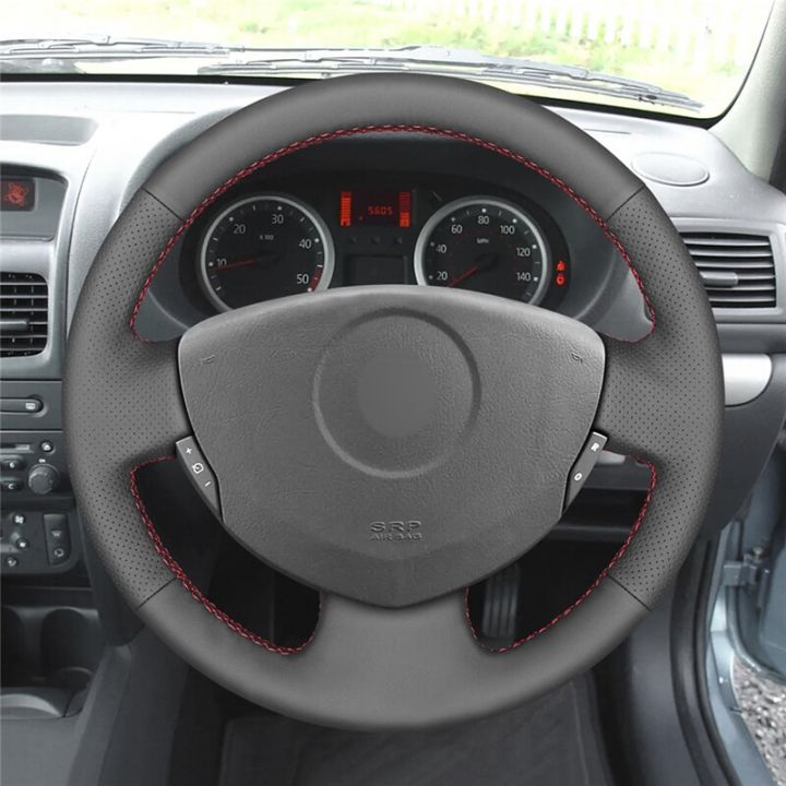 car-steering-wheel-cover-for-renault-clio-2-twingo-2-dacia-sandero-2001-2014-customized-diy-steering-wrap-microfiber-leather