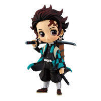 FISHSTICK 6pcsset Model 7cm Toy Figures Demon Slayer Miniatures Tanjirou Mini Nezuko Japanese Anime Kyoujurou Action FiguresMulticolor