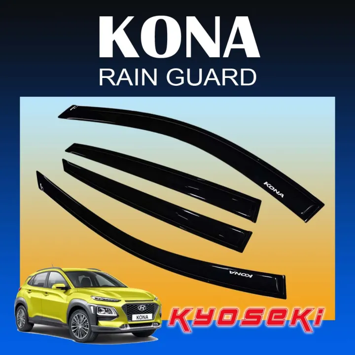 Window Visor for Hyundai Kona ( Rain Guard ) Lazada PH