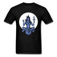 Latest 2018 Lord Shiva Print On Mans Short Sleeve Crew Neck T-shirt Family Tee Shirts Custom Company Indian Style XS-4XL-5XL-6XL