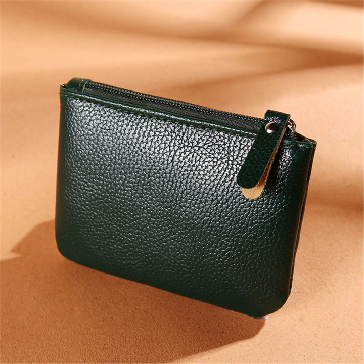 บัตรกระเป๋าสตางค์สั้นกระเป๋าสตางค์สตรีกระเป๋าสตางค์หนัง-pu-ที่ใส่กุญแจการ์ดกระเป๋าสตางค์สั้นที่ใส่กุญแจกระเป๋าเก็บบัตร-dompet-koin