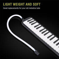 Fancytoy ท่อพลาสติกยืดหยุ่นยาว57ซม. พร้อมชิ้นส่วนปากท่อทดแทนสำหรับ Pianica Melodica