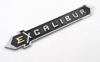 เพจโลโก้แต่ง โตโยต้า แลนด์ครูซเซอร์ ABS EXCALIBUR Logo Car Auto Side Decorative Emblem Sticker Badge Decal For TOYOTA Land Cruiser