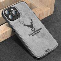 เคสโทรศัพท์มือถือผ้าใบแฟชันหรูหราพิมพ์ลาย3D สำหรับ iPhone 13 12 14 Pro Max ที่ปิดหลังโทรศัพท์มือถือ Funda