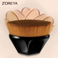 ZOREYA เครื่องมือแปรงสำหรับแต่งหน้าแปรงทารองพื้นครีมแป้งฝุ่นแปรงแบนชุดคิทผู้หญิงเครื่องสำอางแต่งหน้าความงาม Brochas