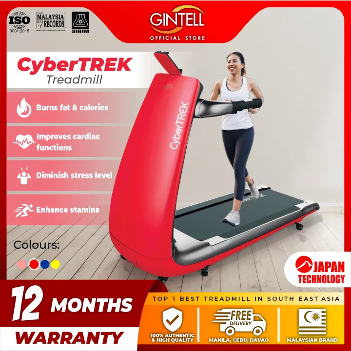 【MOST Stylish】GINTELL CyberTrek Treadmill Fitness Equipment JAPANESE Technology Treadmill