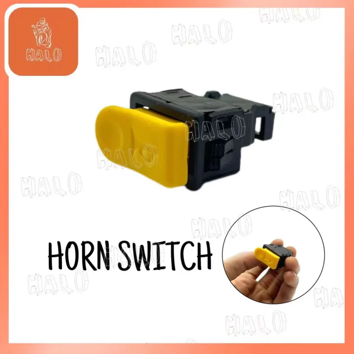 Halo Motor Motorcycle Horn Switch Yellow Button Lazada Ph Halo Motor Motorcycle Horn Switch Yellow Button Lazada Ph