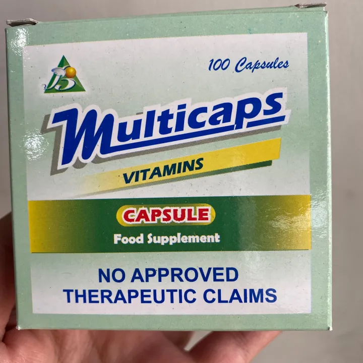 Multicaps Vitamins Capsule Lazada PH