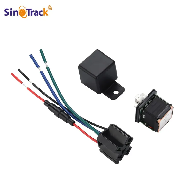 SinoTrack Car GPS Tracker ST-907 Hide Design Relay Tracking Device With ...