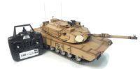 (กล่องดำ ) รถถังบังคับ Heng Long M1A2 Abrams บอร์ด 6.0S อัพเกรดเฟืองเหล็ก