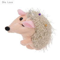 Chzimade Hedgehog รูปร่างน่ารักเย็บ Pincushion ด้วยผ้าฝ้ายนุ่มขาเบาะขาเย็บปะติดปะต่อกันผู้ถือเย็บปักถักร้อยอุปกรณ์เสริมเสริม