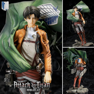 Figure ฟิกเกอร์ จากการ์ตูนเรื่อง Attack on Titan Shingeki no Kyojin ผ่าพิภพไททัน Levi Ackerman รีไวล์ แอคเคอร์แมน 1/7 Ver Anime Hobby โมเดล ตุ๊กตา อนิเมะ การ์ตูน มังงะ ของขวัญ Doll manga Model New Collection Gift คอลเลกชัน ของสะสม