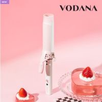 Z 【จํากัด】VODANA Glam WAVE CURLING IRON (ครีมสตรอเบอร์รี่) 36 มม. 0.TH