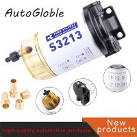 ☬✜☈ S3213 Fuel Water Separator Filter Assembly Compatible with Outboard Motor Mercury Yamaha Racor Sierra Engine Boat 10 Micron