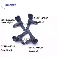 4Xabs ล้อเซนเซอร์ความเร็วด้านหน้าและด้านหลัง/ขวาและซ้ายสำหรับ Toyota 4Runner FJ Cruiser Tacoma Lexus GX 89543-60050 89542-60050