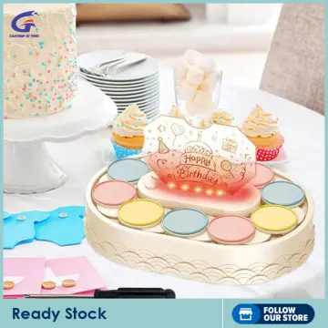 Rotating Cake Turntable Smoothly Revolving Cake Stand Spinner Baking Tools