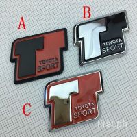 Hot New 1pcs Metal TOYOTA SPORT Car Side Rear Trunk Emblem Sticker