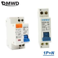 Dz30-32ขนาดเล็ก Dpn Dz30le-32 1pn 10a 25a 20a เบรกเกอร์32a 220V 230V 50Hz 60Hz Rcb Rccb