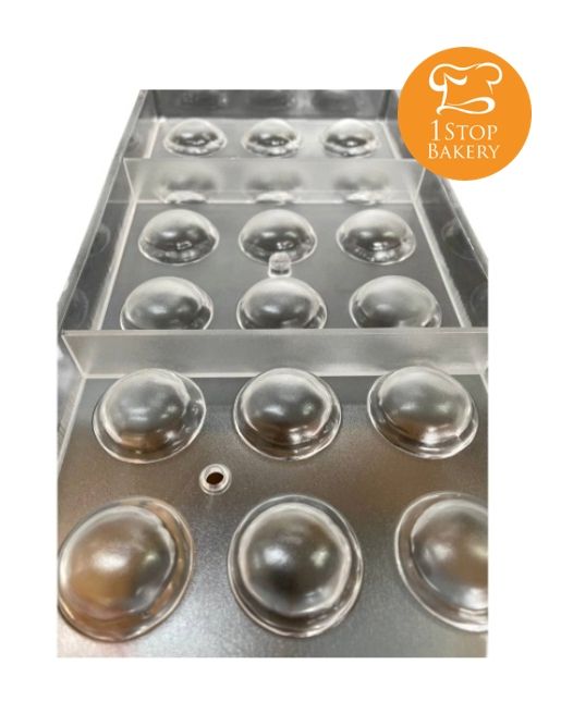 poly-pc1591-macaron-chocolate-mold-nr-38-พิมพ์ช็อกโกแลตมาการูน