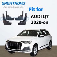 แผ่นกันโคลนโคลนหลังด้านหน้าสำหรับ Q7 Audi 2020 2021แผ่นบังโคลนแผ่นกันกระเซ็นอุปกรณ์เสริมบังโคลน