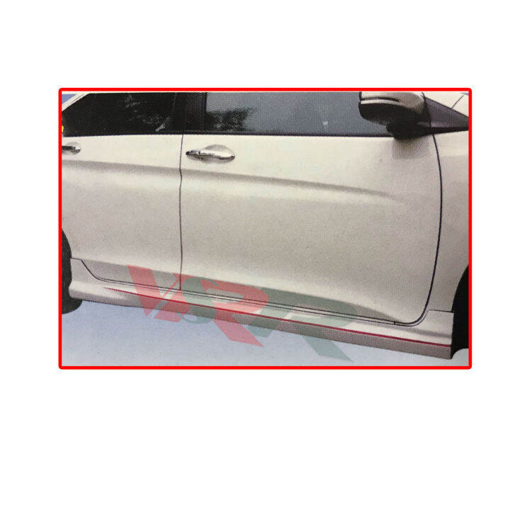 Honda City GM6 6th Gen (2014) MG-RR Side Skirt Door Under Lower Spoiler ...