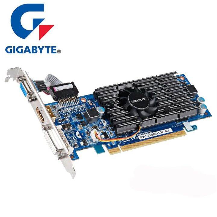 1 GIGABYTE G 210 1GB Graphics Cards 64Bit GDDR3 Video Card Original ...