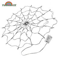 Twister.CK Halloween Decorative Lamp With Memory Function 3000 Lm High Brightness 8 Lighting Modes Battery Powered Spider Web Lights