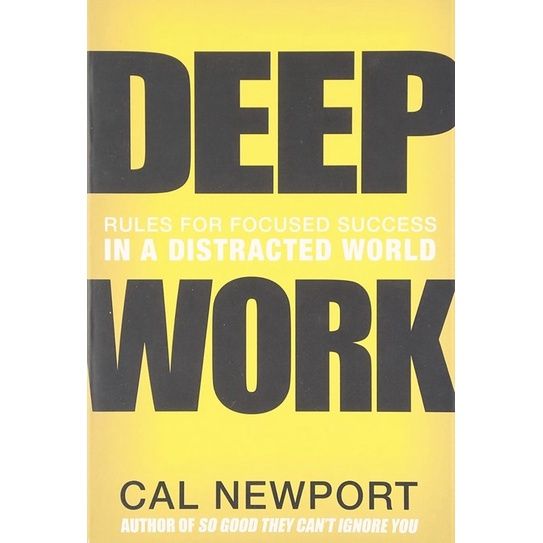 Over the moon. Deep Work : Rules for Focused Success in a Distracted World