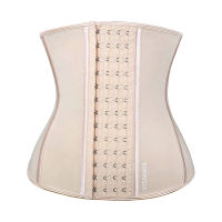 Burvogue Waist Trainer Corset for Weight Loss Women Latex Corset Body Shaper Tummy Waist Cincher Slimming Shaper Belt Shapewear