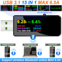 15 In 1 USB 3.1 Tester DC Power Meter Digital Voltmeter Voltim Volt Meter Wattmeter แรงดันไฟฟ้า Doctor Detector