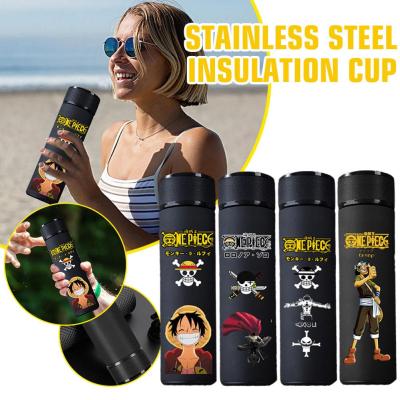One Piece Stainless Steel Thermos Cup Luffy Fifth Gear Flask Vacuum Anime Peripheral M4K3