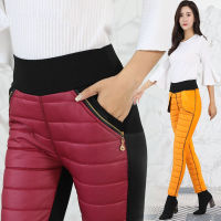 casual Add velvets warm pants Mom Basics plus size pencil skinny pants Large Size stretch trousers female Mons jogger leggings