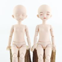 [Toy City] 28ซม. 1/6 Sleep Eyes ตุ๊กตา BJD ผิวขาว DIY ของเล่นสำหรับเด็ก Naked Baby โดยไม่ต้องแต่งหน้า Head Element Body