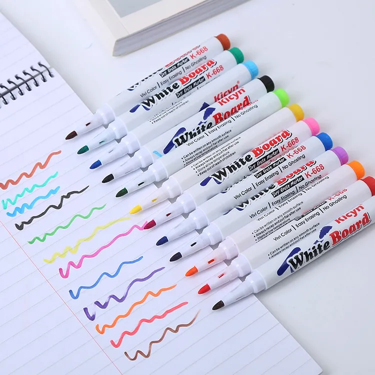 8/12 Colors Magical Water Painting Pen Set Water Floating Doodle Kids  Drawing Early Art Education Pens Magic Whiteboard Marker