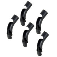 DWCX 5Pcs Hose Bender Holder Plastic Black Fit For Fuel Jug Tank Utility Container Jug Gas Can Jug