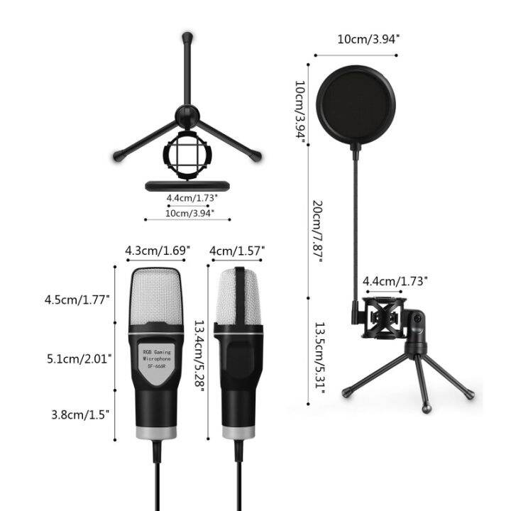 sensitivity-usb-microphone-wired-condenser-microphone-with-stand-clip-for-pc-rgb-light-condenser-mic-2-2k-impedance