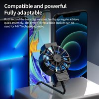 ◊☋◊ Useful 7-blade Phone Cooling Fan Multi-angle Adjustment Prolong Battery Life Mobile Phone Game Cooling Fan Radiator