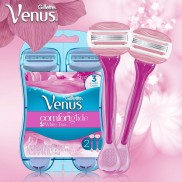 Dao cạo lông vùng kín_bikini cho nữ có đầu bơ gillette Venus comfortglide